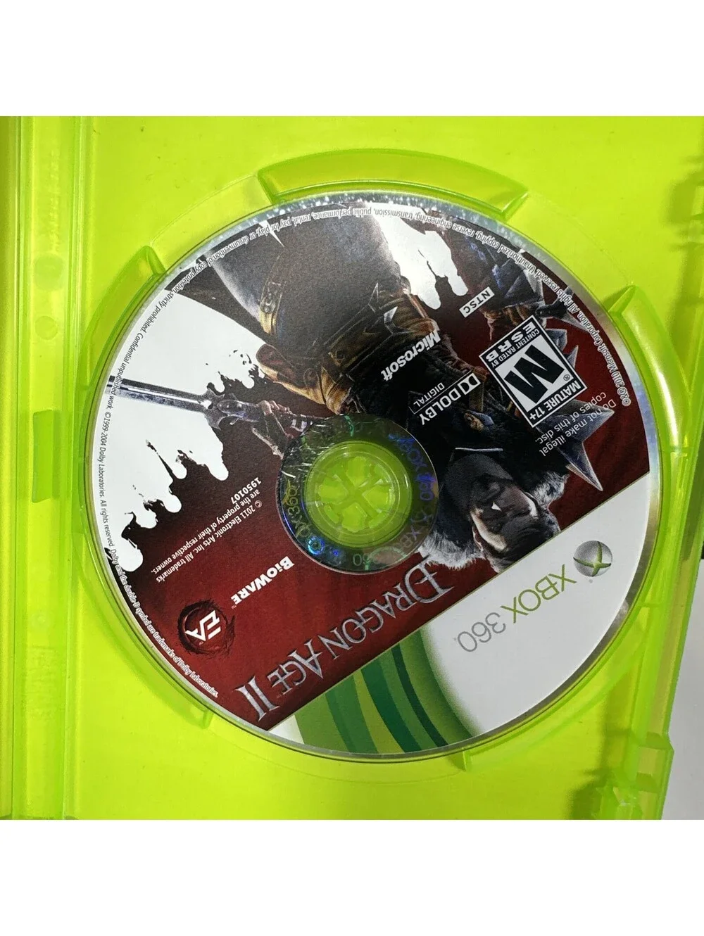 Dragon Age II (Microsoft Xbox 360, 2011) Complete TESTED WORKING